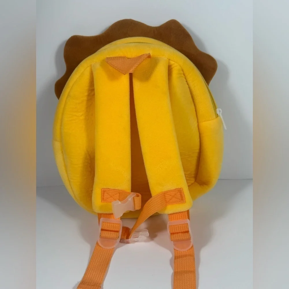 Toddler Backpack, ChaseChic Cartoon Mini Plush Soft Baby Backpack, Lion